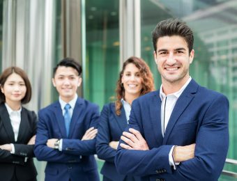 Successful business team